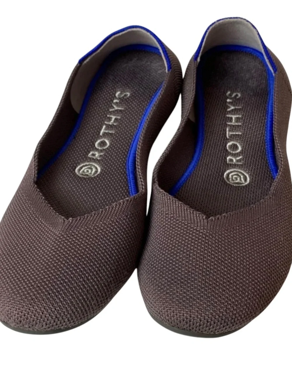 Rothy’s women’s round toe Knit loafer flats shoes size 7